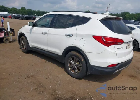 2013 Hyundai Santa Fe Sport from USA, damaged, VIN 5XYZUDLBXDG035953